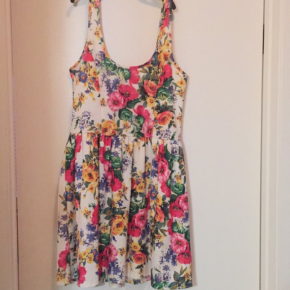 Zara floral dress